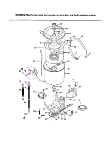 Page 5 parts for Kenmore Washer Dryer Combo 417.99807990 (41799807990, 417 99807990) from AppliancePartsPros.com
