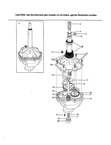Page 6 parts for Kenmore Washer Dryer Combo 417.99877990 (41799877990, 417 99877990) from AppliancePartsPros.com