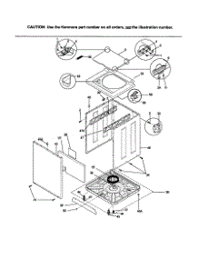 Page 4 parts for Kenmore Washer Dryer Combo 417.99877990 (41799877990, 417 99877990) from AppliancePartsPros.com