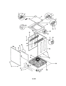 Page 4 parts for Kenmore Washer Dryer Combo 417.99887990 (41799887990, 417 99887990) from AppliancePartsPros.com