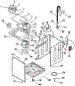 Washer-Cabinet, Top Panel, Base