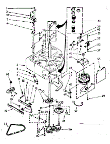 Drive Parts parts for Kenmore Washer 110.82374410 (11082374410, 110 82374410) from AppliancePartsPros.com