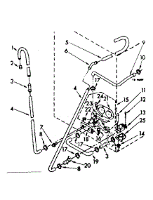 Water System Parts (Suds Only) parts for Kenmore Washer 110.82374700 (11082374700, 110 82374700) from AppliancePartsPros.com
