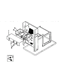 Control Panel parts for Kenmore Air Conditioner 253.77106790 (25377106790, 253 77106790) from AppliancePartsPros.com