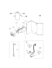 Control Parts parts for Kenmore Air Conditioner 253.73299200 (25373299200, 253 73299200) from AppliancePartsPros.com