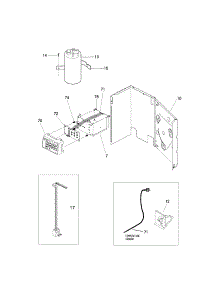 Controls parts for Kenmore Air Conditioner 253.74106300 (25374106300, 253 74106300) from AppliancePartsPros.com