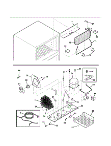 System parts for Kenmore Refrigerator 253.74153402 (25374153402, 253 74153402) from AppliancePartsPros.com