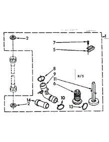 Miscellaneous Parts parts for Kenmore Washer 110.83370200 (11083370200, 110 83370200) from AppliancePartsPros.com