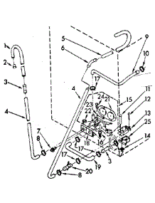 Water System Parts (Suds Only) parts for Kenmore Washer 110.83370620 (11083370620, 110 83370620) from AppliancePartsPros.com