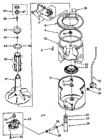Tub And Basket Parts (Non-Suds Only) parts for Kenmore Washer 110.83370700 (11083370700, 110 83370700) from AppliancePartsPros.com