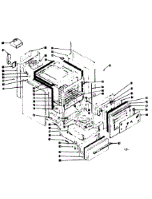 Body parts for Kenmore Range 119.7067310 (1197067310, 119 7067310) from AppliancePartsPros.com