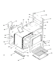 Body parts for Kenmore Range 119.7078710 (1197078710, 119 7078710) from AppliancePartsPros.com