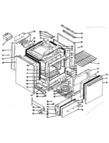 Body parts for Kenmore Range 119.7107210 (1197107210, 119 7107210) from AppliancePartsPros.com