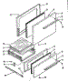 Oven Door And Broiler Sections