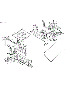 Oven And Top Burner parts for Kenmore Range 119.7207020 (1197207020, 119 7207020) from AppliancePartsPros.com