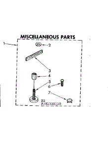 Miscellaneous Parts parts for Kenmore Washer 110.81321110 (11081321110, 110 81321110) from AppliancePartsPros.com
