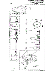 Gearcase Parts parts for Kenmore Washer 110.81321120 (11081321120, 110 81321120) from AppliancePartsPros.com