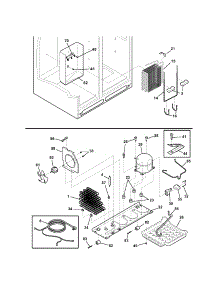 System parts for Kenmore Refrigerator 253.54623403 (25354623403, 253 54623403) from AppliancePartsPros.com