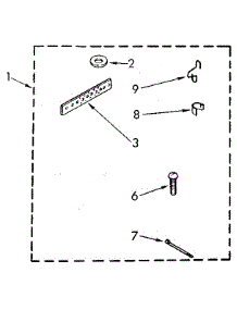Miscellaneous parts for Kenmore Washer 110.82892100 (11082892100, 110 82892100) from AppliancePartsPros.com
