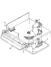Bleach, Detergent And Rinse Dispenser parts for Kenmore Washer 110.82892600 (11082892600, 110 82892600) from AppliancePartsPros.com