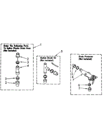 Water System parts for Kenmore Washer 110.82979100 (11082979100, 110 82979100) from AppliancePartsPros.com