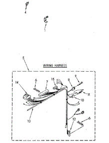 Wiring Harness parts for Kenmore Washer 110.82979600 (11082979600, 110 82979600) from AppliancePartsPros.com