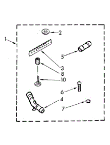 Miscellaneous parts for Kenmore Washer 110.82979700 (11082979700, 110 82979700) from AppliancePartsPros.com