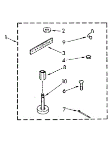 Miscellaneous parts for Kenmore Washer 110.82980120 (11082980120, 110 82980120) from AppliancePartsPros.com
