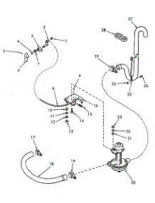 Pump Assembly And Hoses parts for Kenmore Washer 651.89918100 (65189918100, 651 89918100) from AppliancePartsPros.com