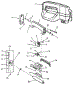 Wringer Assy Comp, Top Bar Casting & Upper Wringer Roll