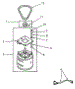 Motor, Power Cord And Belt