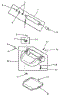 Lower Wringer Roll, Drain Board And Tilt Board
