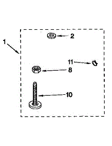 Miscellaneous Parts parts for Kenmore Washer 110.92572800 (11092572800, 110 92572800) from AppliancePartsPros.com