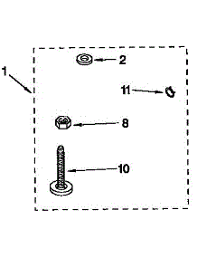 Miscellaneous Parts parts for Kenmore Washer 110.92573100 (11092573100, 110 92573100) from AppliancePartsPros.com