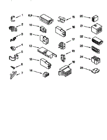 Wiring Harness parts for Kenmore Washer 110.92573210 (11092573210, 110 92573210) from AppliancePartsPros.com