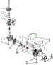 Brake, Clutch, Gearcase, Motor And Pump Parts