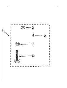 Miscellaneous parts for Kenmore Washer 110.92575110 (11092575110, 110 92575110) from AppliancePartsPros.com
