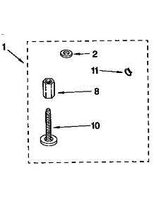 Miscellaneous Parts parts for Kenmore Washer 110.92577400 (11092577400, 110 92577400) from AppliancePartsPros.com