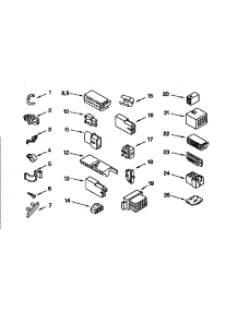 Wiring Harness parts for Kenmore Washer 110.92578200 (11092578200, 110 92578200) from AppliancePartsPros.com