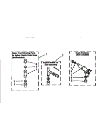 Water System parts for Kenmore Washer 110.92578200 (11092578200, 110 92578200) from AppliancePartsPros.com