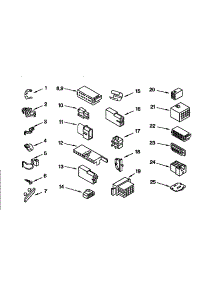Wiring Harness parts for Kenmore Washer 110.92578410 (11092578410, 110 92578410) from AppliancePartsPros.com
