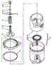 Agitator, Basket And Tub Parts