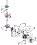 Brake, Clutch, Gearcase, Motor And Pump Parts