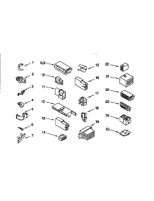 Wiring Harness parts for Kenmore Washer 110.92579110 (11092579110, 110 92579110) from AppliancePartsPros.com