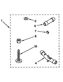 Miscellaneous Parts parts for Kenmore Washer 110.92579800 (11092579800, 110 92579800) from AppliancePartsPros.com
