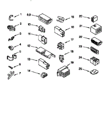 Wiring Harness parts for Kenmore Washer 110.92580000 (11092580000, 110 92580000) from AppliancePartsPros.com