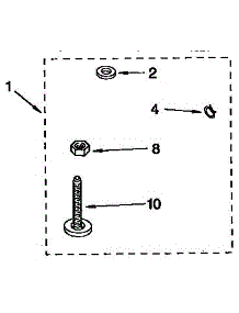 Miscellaneous Parts parts for Kenmore Washer 110.92580100 (11092580100, 110 92580100) from AppliancePartsPros.com