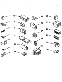 Wiring Harness parts for Kenmore Washer 110.92580610 (11092580610, 110 92580610) from AppliancePartsPros.com
