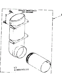 Optional Parts Not Included parts for Kenmore Washer Dryer Combo 110.88495110 (11088495110, 110 88495110) from AppliancePartsPros.com