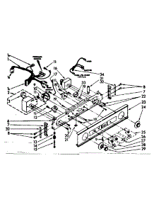 Washer / Dryer Control Panel Parts parts for Kenmore Washer Dryer Combo 110.88495620 (11088495620, 110 88495620) from AppliancePartsPros.com